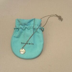 Tiffany & Co “N” Initial Necklace